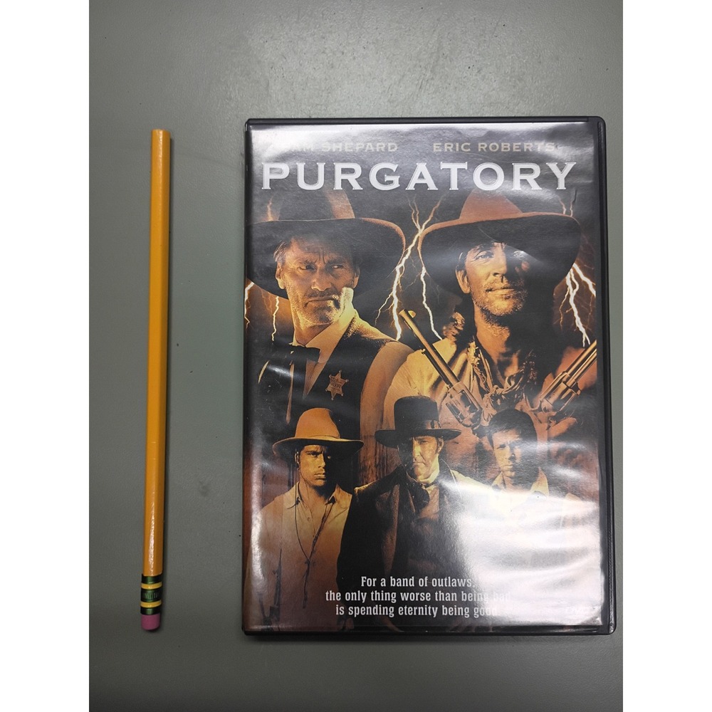 Purgatory DVD 1999 Sam Shepard Eric Roberts TNT Original Western Movie